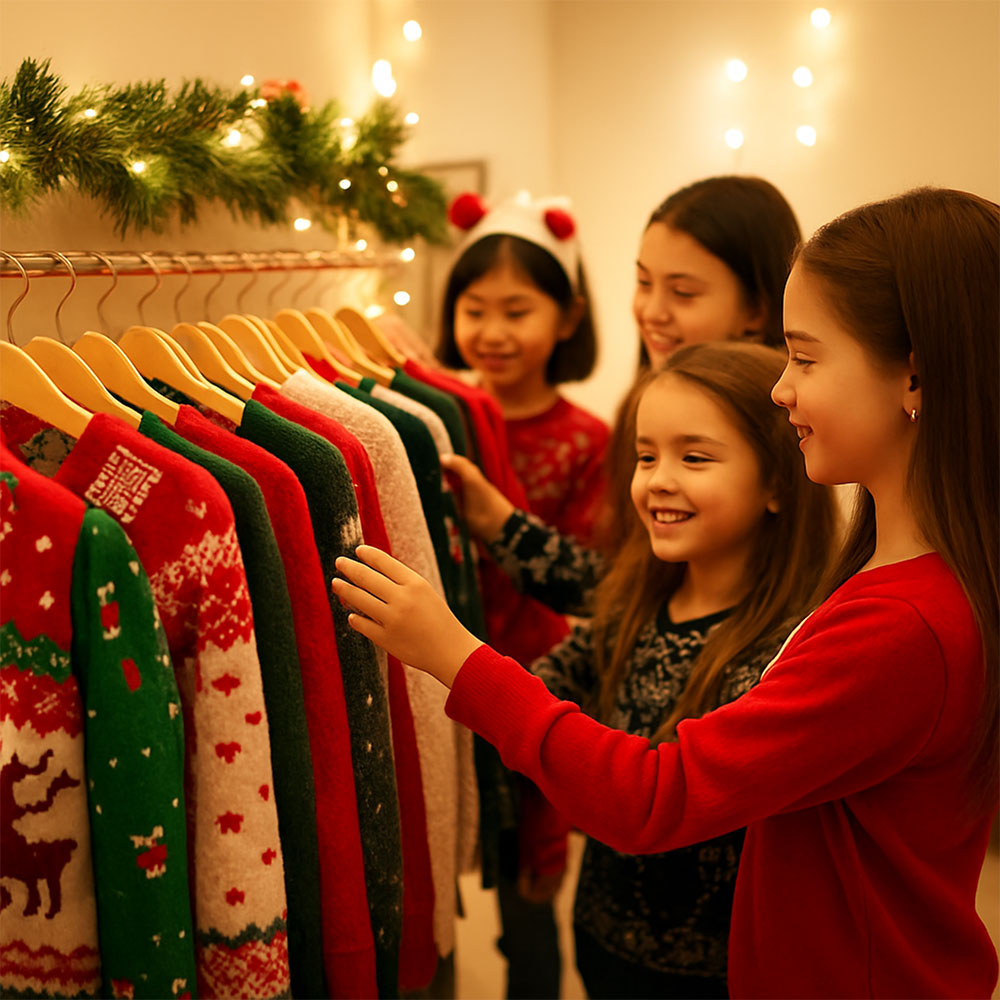 SNOW BLOSSOM KIDS RUNWAY